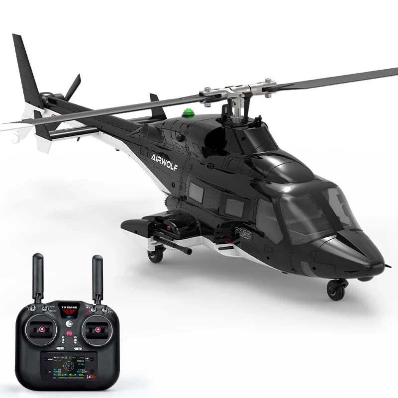 Yuxiang F02S RC 전투 헬리콥터 드론 GPS 자동 반환, 현실적인 군사 디자인, 원격 제어 항공기 모델 선물