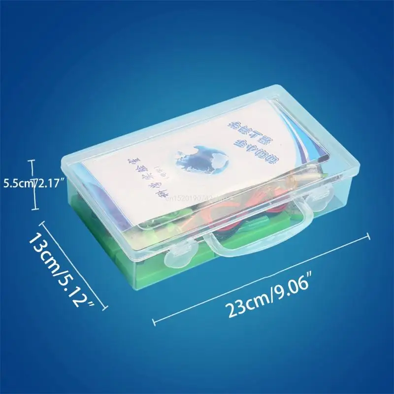Electromagnetic Experiment Kit School Physics Labs Basic Electricity Discovery Circuit and Magnetism Experiment kits for High School Students Gift