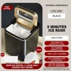 Household 15KG/ Small Ice Maker, Commercial 9-cell Fully Automatic Ice Maker, Manually Adding Water 6