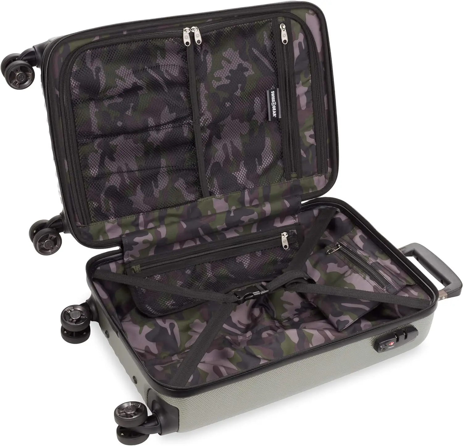 SwissGear 7272 Energie Expandable Hardside Luggage with Spinner