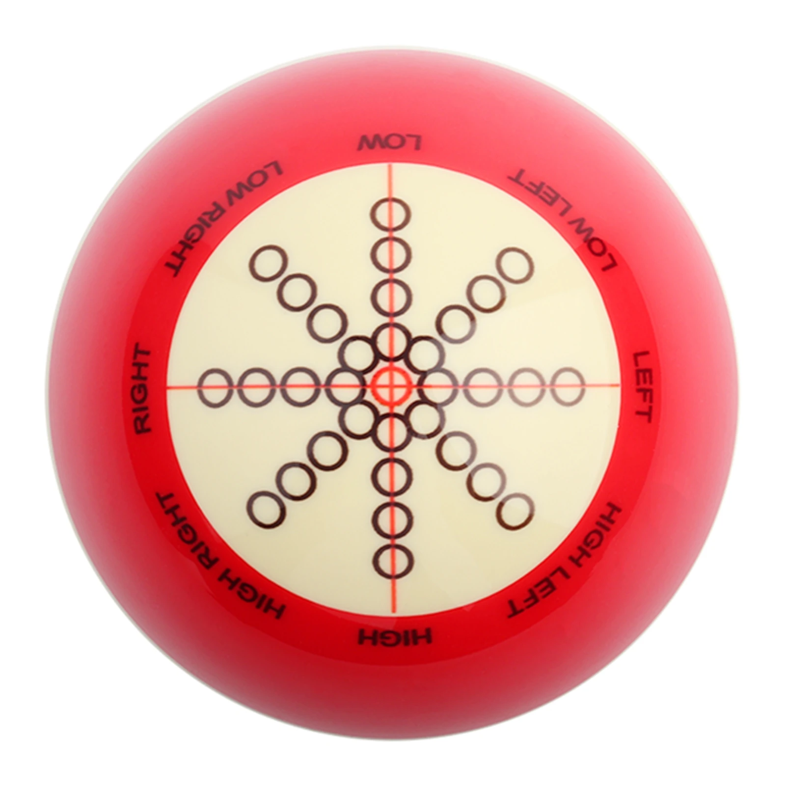 Billiard Ball Resin Billiard Practice Training Pool Ball Snooker Training Balls Cueball 57mm Table