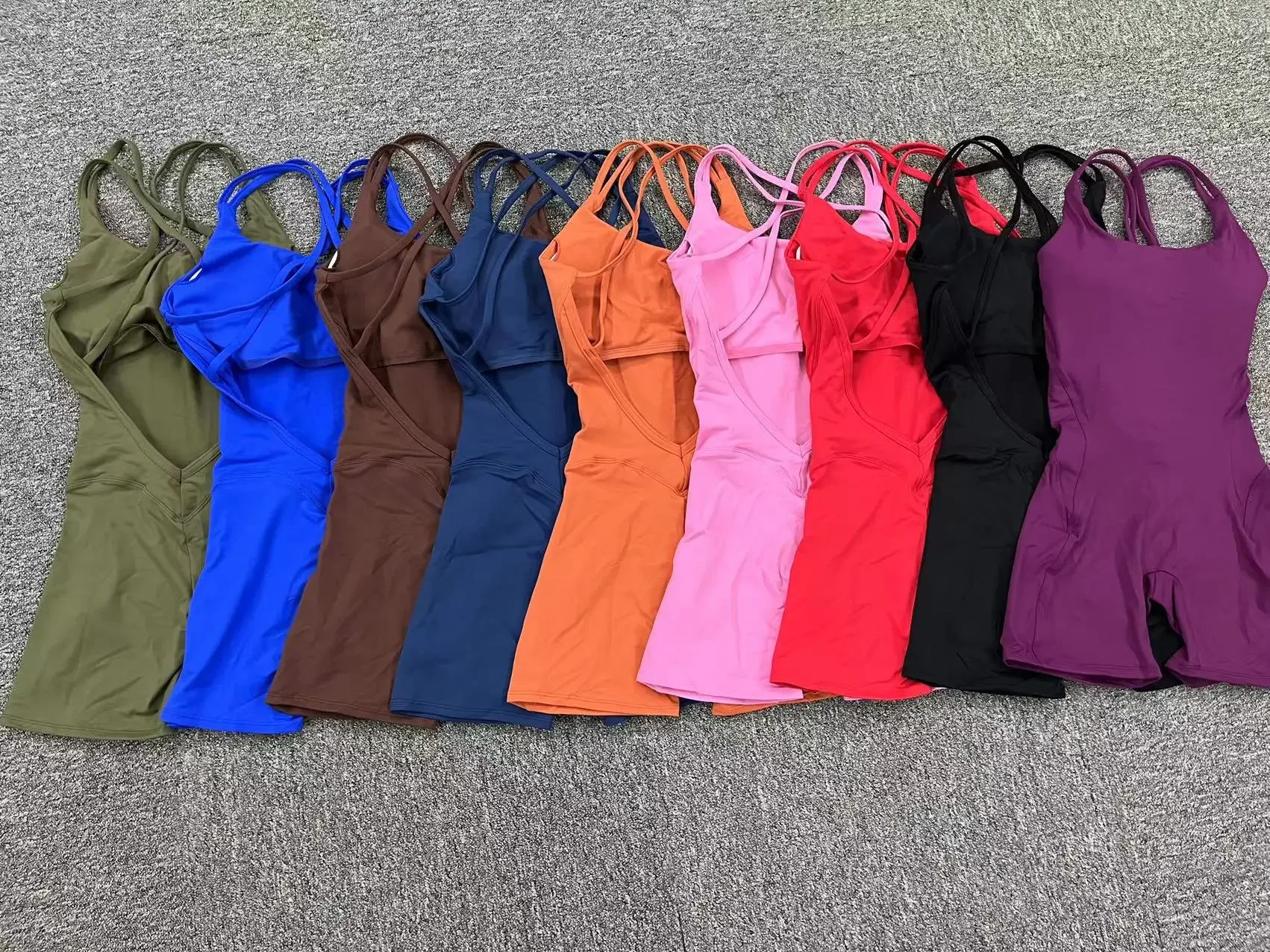 Women Gym Workout Set Yoga Sporty Jumpsuit