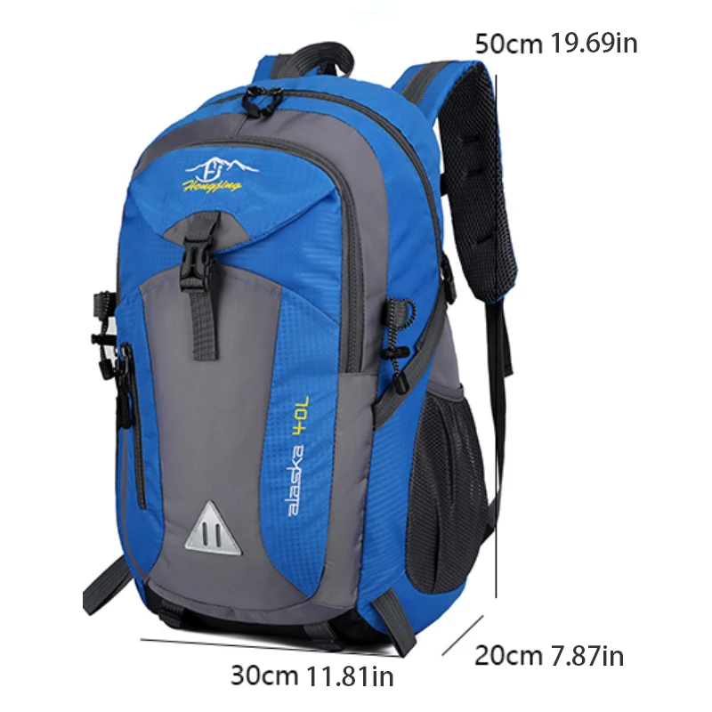 70L large capacity multifunctional hiking backpack, lightweight travel, multifunctional, hiking, with zipper, hip adjustment, pr