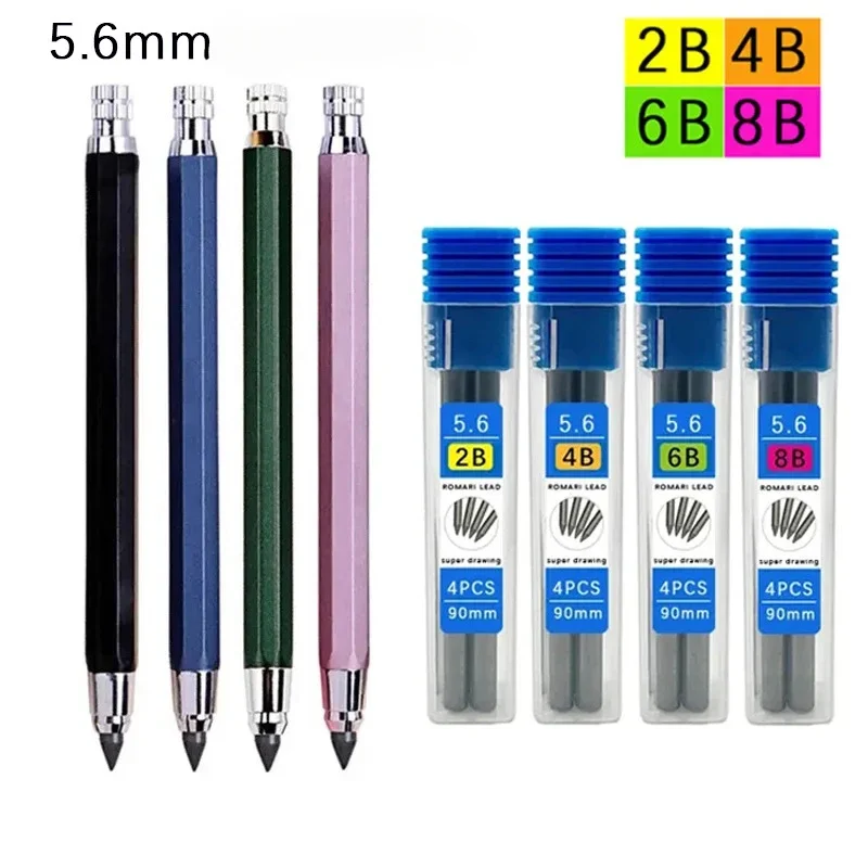 

5.6mm Automatic Pencil Sketching Hand Drawing Mechanical Engineering Drawing Drawing Sketching Activity Pencil Metal Rod
