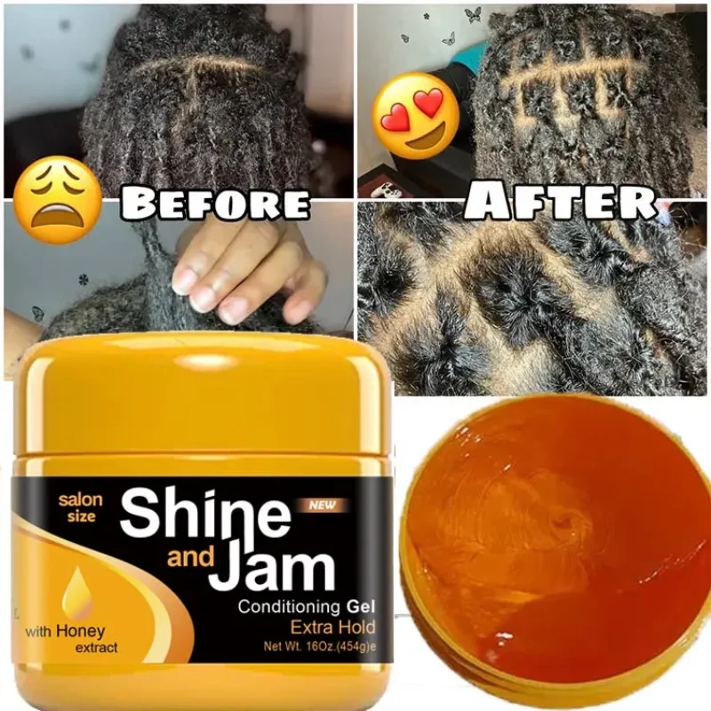 Shine And Jam Magic Gel For Braids Strong Hold Edge Control No Flake Hair  Styling Gel For Braiding Twisting Smooth Edges Cornrow