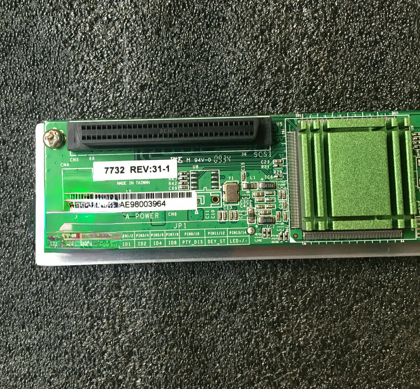 ACARD-AEC-7732 Ultra scsi to sata、sata用ブリッジアダプター