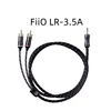 FiiO LR-3.5A Dual RCA Lotus Male Head Turn 3.5mm Male head High quality HiFi Fever Audio cable 1