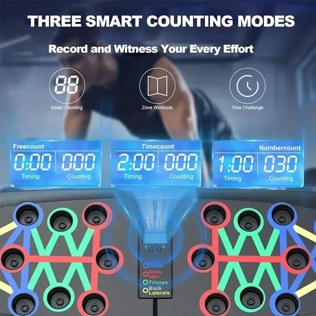 Smart Automatic Count Push-Up Board 3