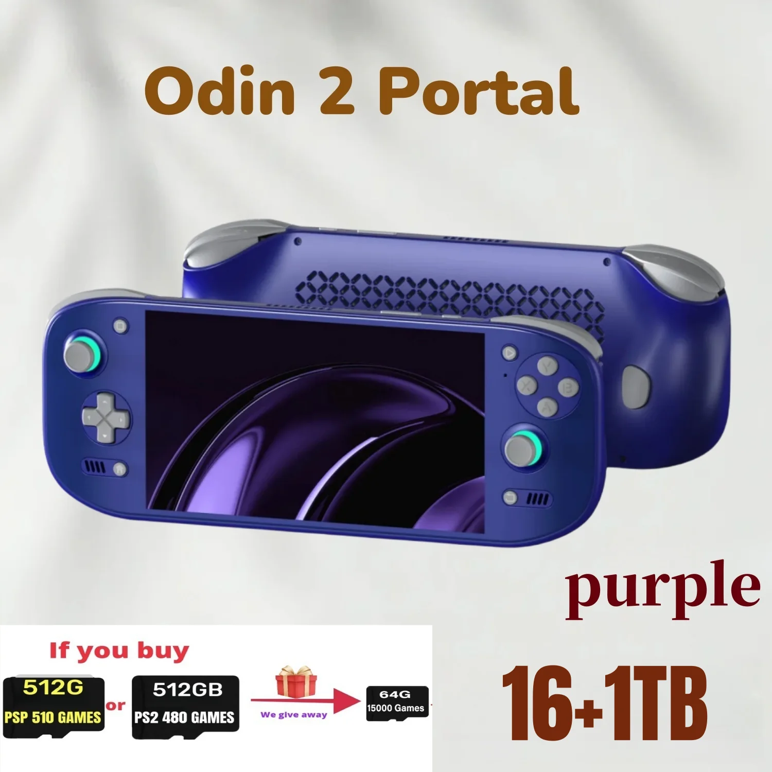 AYN Odin 2 Portal Retro Handheld Game Video Player Console 7
