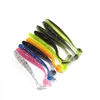 50pcs/Pack Two Color T-tail Soft Bait 9cm/12cm Mixed Color Silicone Fishing Lures Artificial Simulation High Elasticity Wobblers 5