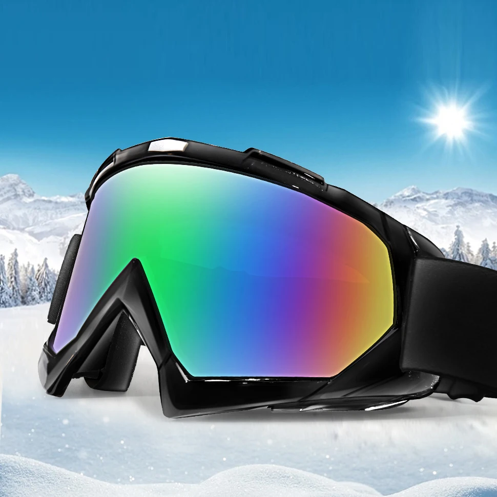 BRAND Double Layers Anti-Fog Ski Snow Goggles