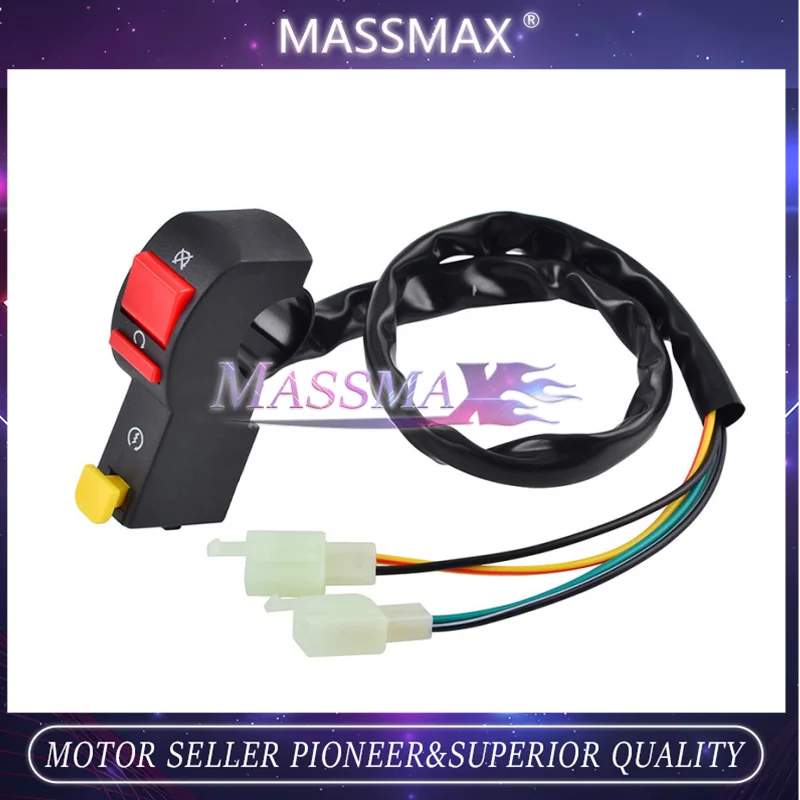 NK-0047 NK0047 Motorcycle Dirt Bike 7/8" Handlebar Stop Electrical Start&Stop Swit-ch