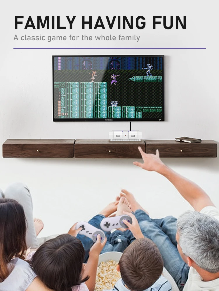 VILCORN 16 Bit Wireless Dendy Retro TV Video Game 3800+