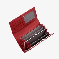 Portefeuilles de luxe pour femmes marque concepteur Long portefeuille femme en cuir sac à main porte-carte d'identité femmes sacs à main dames pochette téléphone Carteiras 5