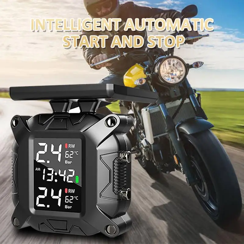 Solar TPMS Reifendruckkontrolle - Drahtloses System Mit 4 Sensoren