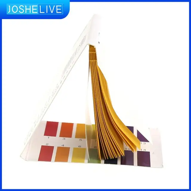 1Set 80Strips Ph Teszt Papírcsíkok Tesztelő Indikátor Ph1-14 Univerzális Teljes Tartományú Lakmusz A Vizeletvizek Kozmetikájához Talaj Savtartalma