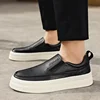 Luxury Genuine Leather Men's Loafers New Handmade Designer Shoes for Men Slip On Business Formal Shoes Moccasins Driving Shoes 2