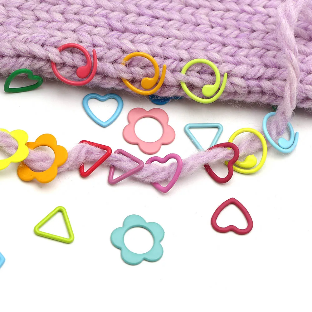Marqueurs De Point De Tricot Crochet 40 Pièces Marqueurs De Crochet De