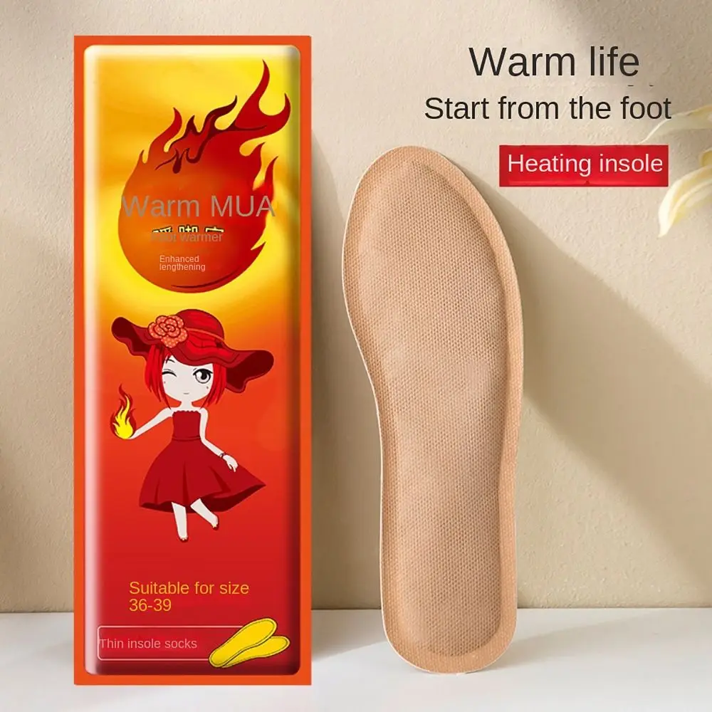 

2pairs Rapid Warming Self-heating Shoe Pads 2023 New Charging Free Winter Warm Keep Warm Paste 65°C Foot Warmer Women Men