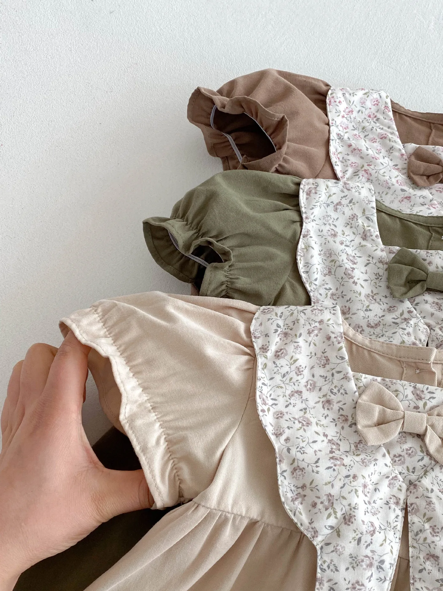 Cotton Girls Floral Dress for Summer