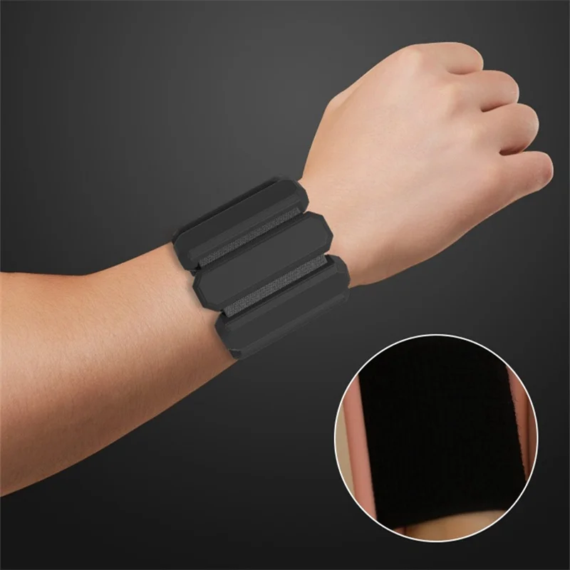 450/900g Yoga Fitness Wrist Weights Bracelet Silicone Adjustable Ankle Straps Gym Protector Jogging Sports Exercise Wristbands wrist brace wrist guard wrist straps wrist support wrist support band wrist sweat wristbands wrist sweatband