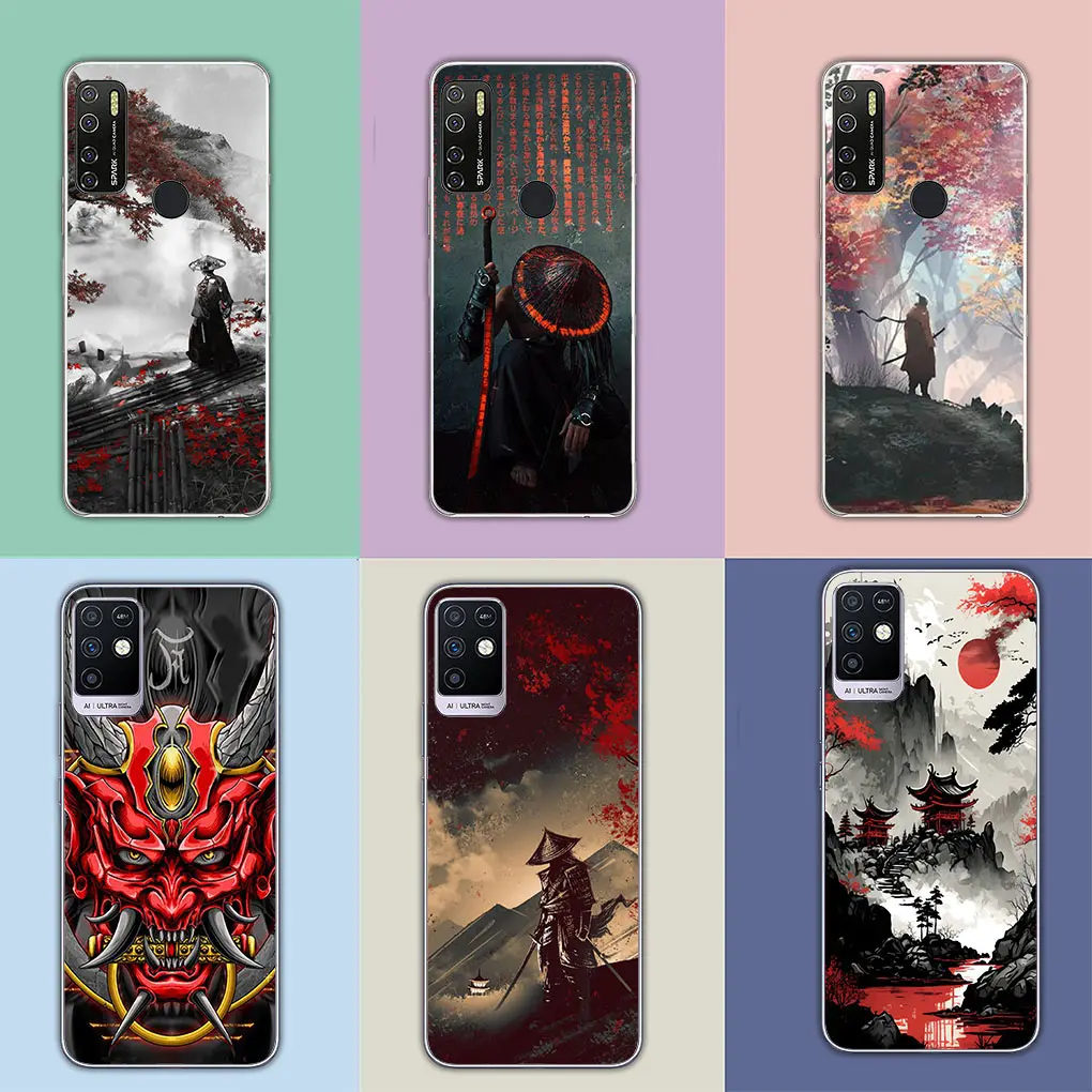 Samurai Skeleton Skull Ninja Bushido Phone Case