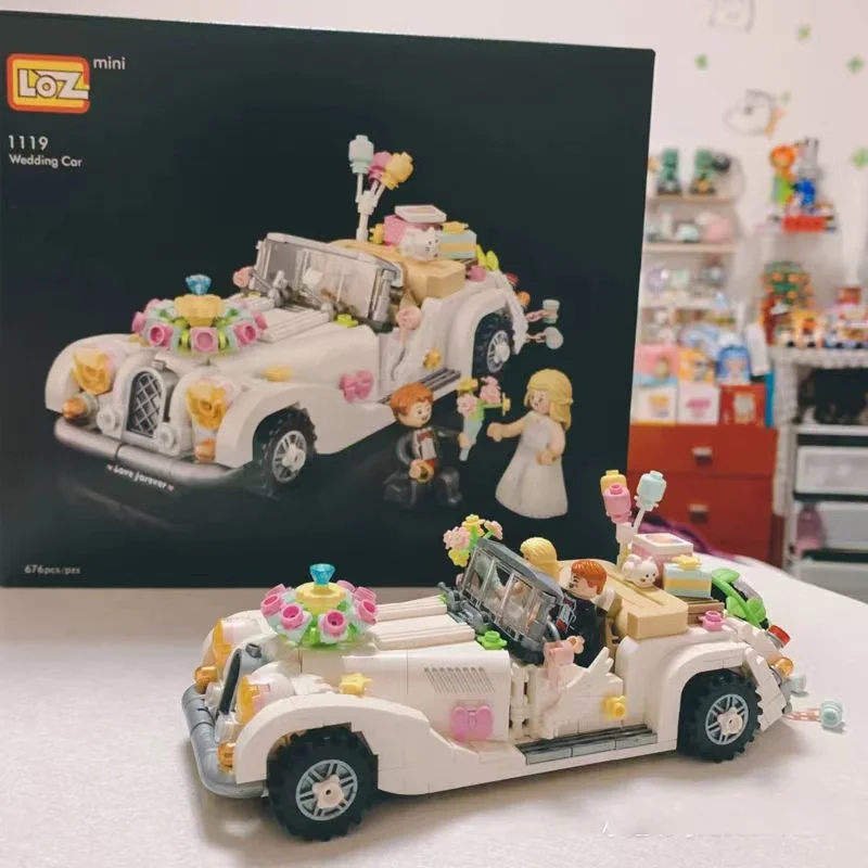 

Конструктор LOZ детский, Детский конструктор «качели», совместим с LEGO