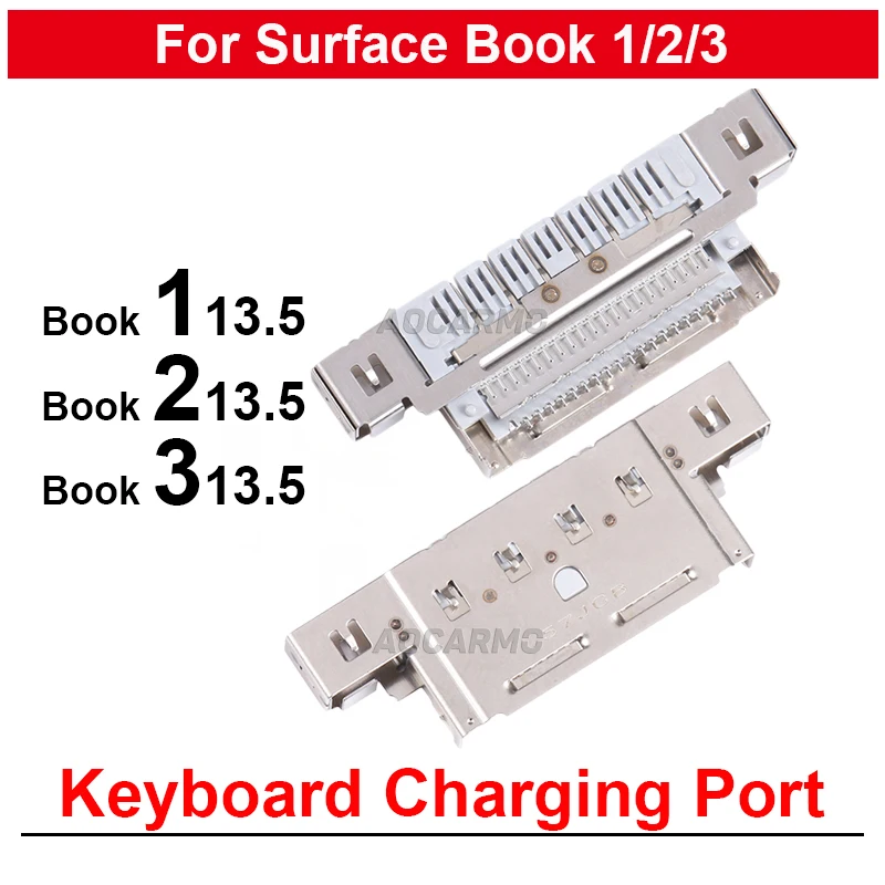 Originale Nuovo Per Microsoft Surface Book 1 2 3 15 Pollici 13.5 "Porta Tastiera Dock Di Ricarica Parti Di Riparazione Di Ricambio