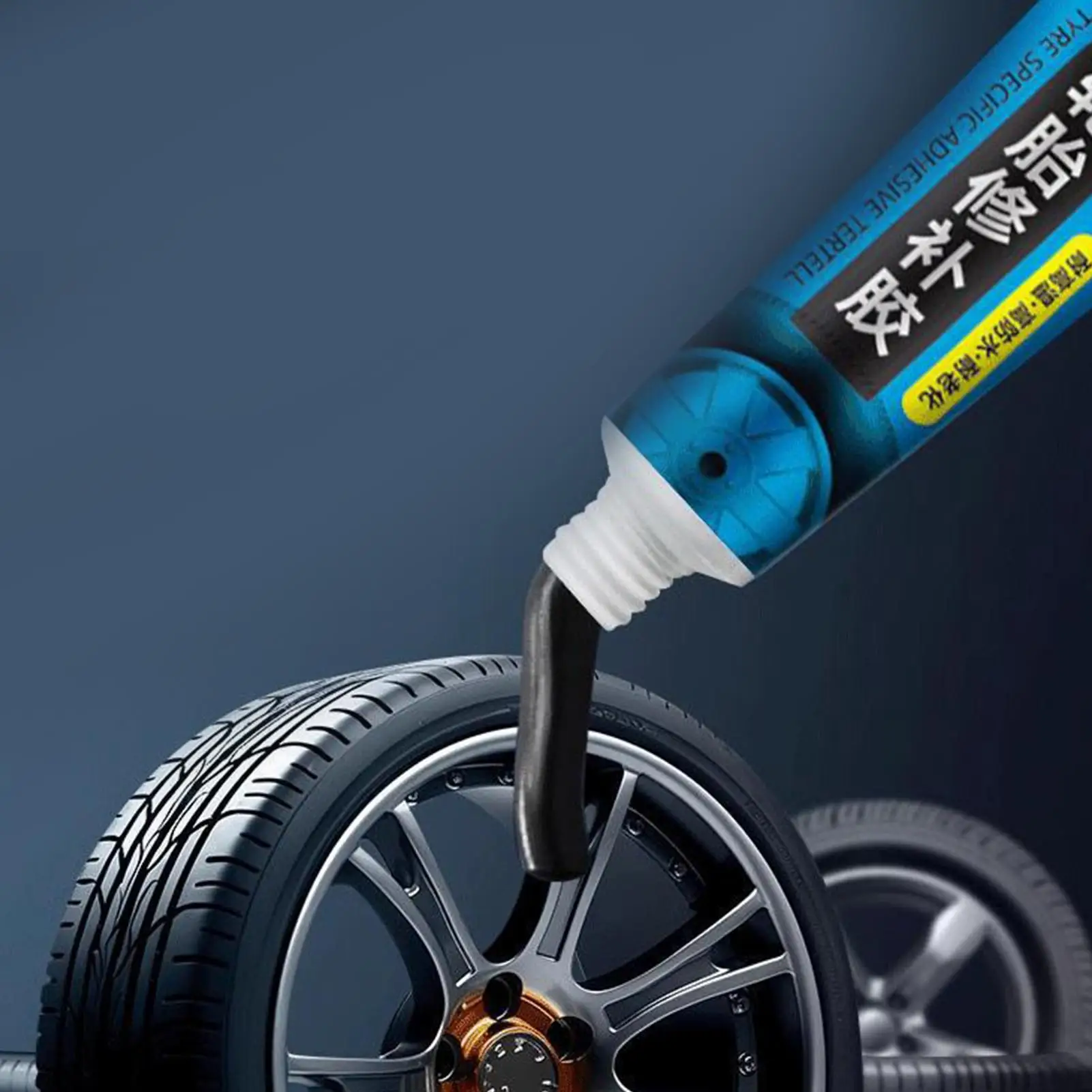1pcs Car Tire Repair Adhesive 60ml Strong Adhesive Bonding Glue Sidewall Tire Repair Kit Strong Adhesive Bonding Glue For Cars