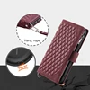 Double Layer Zipper Wallet Case for Redmi Note 12 11 10 9 8 7 Redmi 10 10C 10A 9C 9A 9T 9 Lozenge Cover for Xiaomi Poco X5 Pro 6