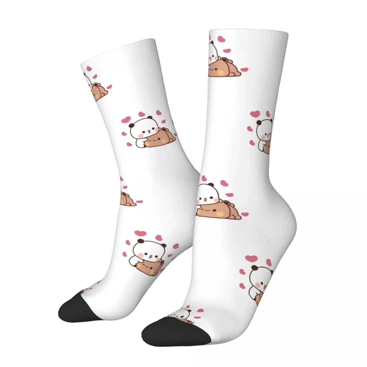 

Funny Crazy Sock for Men HUGS LOVE Hip Hop Harajuku Bubu Dudu Cartoon Summer Socks Breathable Crew Sock Casual Gift