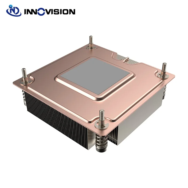 Dissipador de Calor Eficiente do Refrigerador Passivo da Cpu de Lga1700 1u com Base da Câmara do Vapor para o Trabalho Tdp do Servidor de pc até 180w - Imagem 2