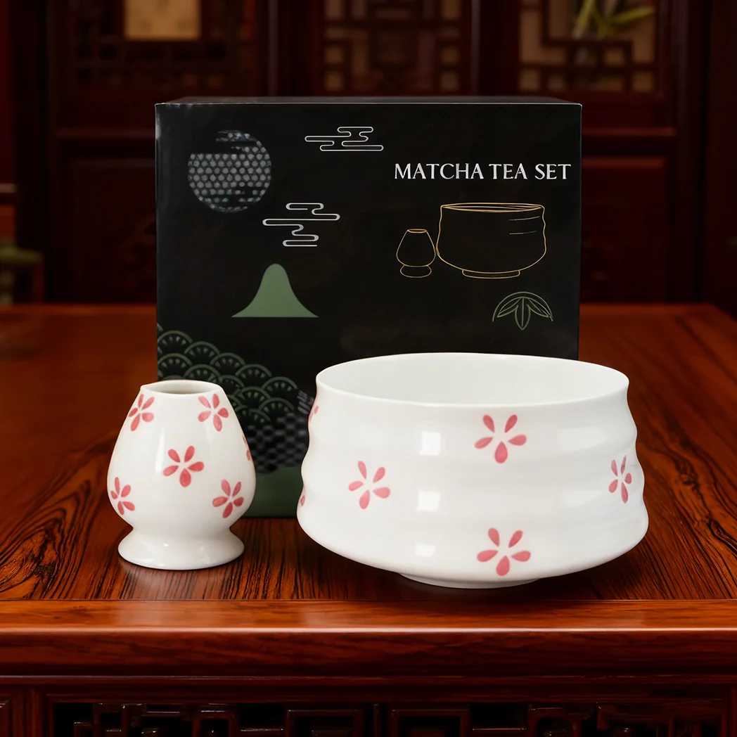 2/4/5 قطعة/المجموعة/مجموعة طقم شاي ماتشا سهل التنظ...