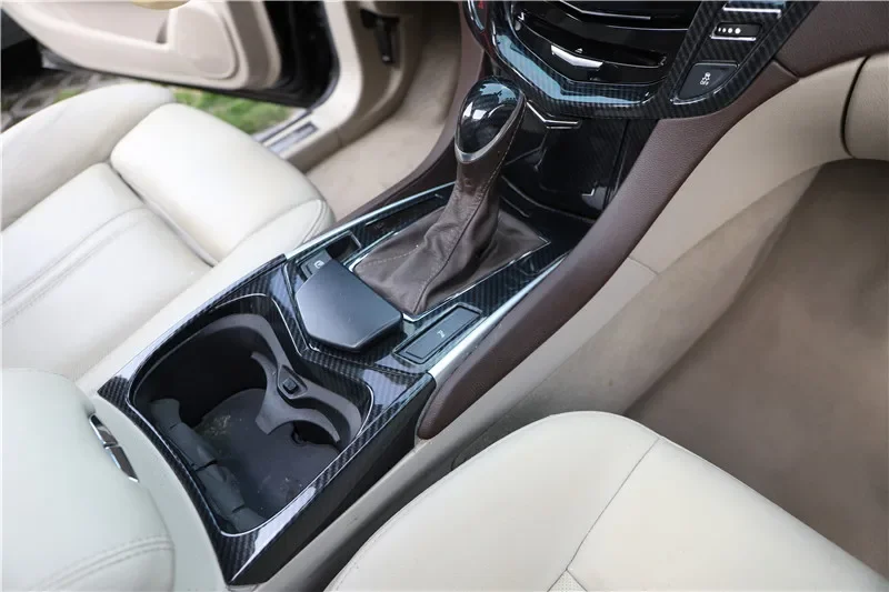 2010-2012 Cadillac SRX modified HIPS mahogany interior patch Cup holder Air accessories left drive