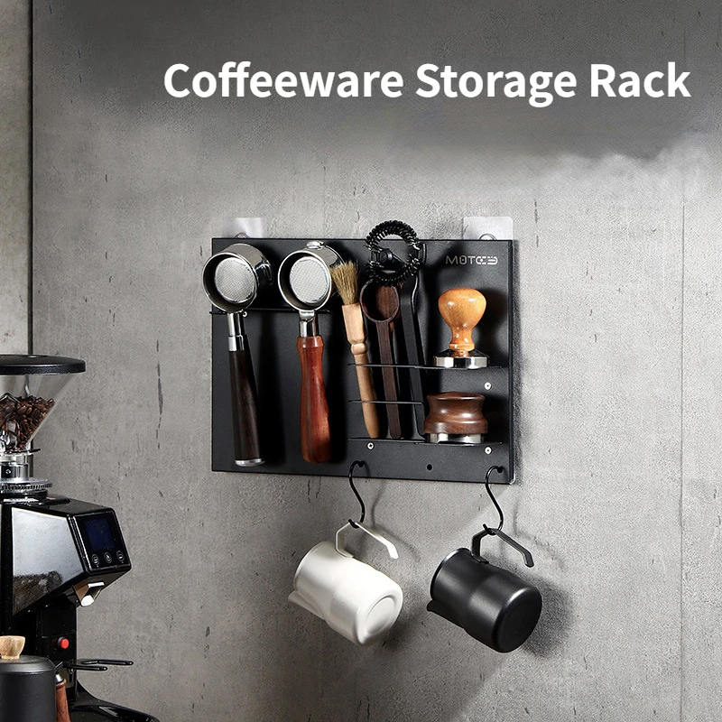 Support de stockage de porte-filtre à café, distributeur de café, station  de sabotage, outils d'espresso, mur T1, accessoires Coffeeware - AliExpress