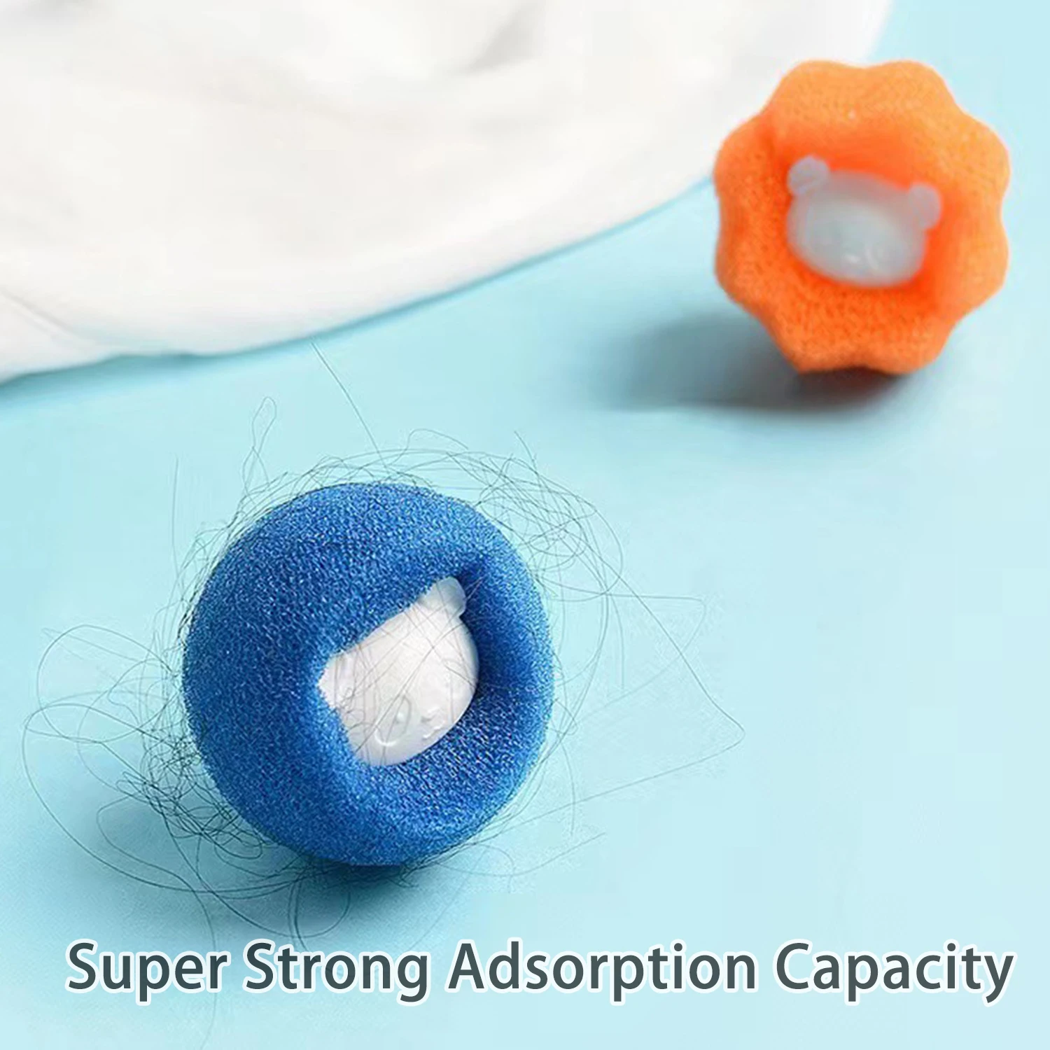 Washing Machine Sponge Cleaning Ball Lint Removal Laundry Anti-tangling Sponge Washing Ball Stain Removal Laundry