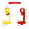 50PCS Chicken Automatic Drinking Cup Plastic Nipple Hanging Cup Drinking Bowl Water Supply Poultry Quail Chick Drinking Tool 5