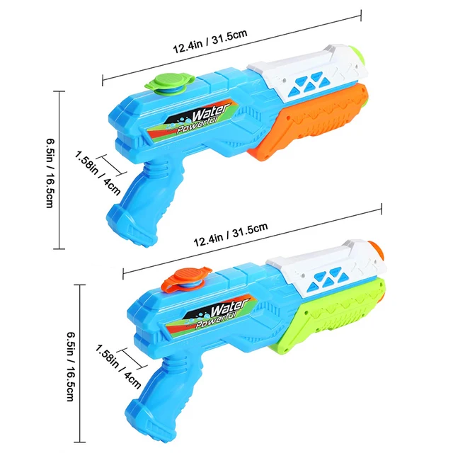 Outdoor Summer  Manual Water Gun Beach Pool Playful Toys Large Capacity Water Gun Parent Child Interaction Toys Children's Gift 6