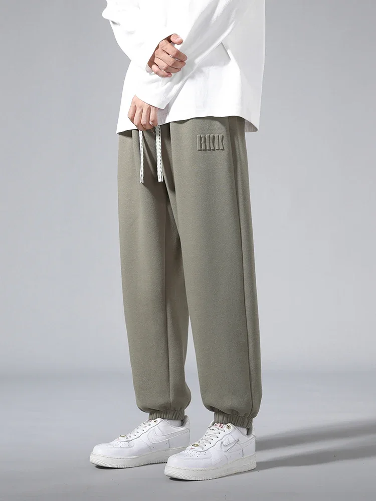 Herren Jogger Baumwolle/Polyester Jogginghose Große Größe 8XL 7XL 6XL Sport Baggy Hosen Sting Banding Hip Hop Lose Haremshose – Detail 13