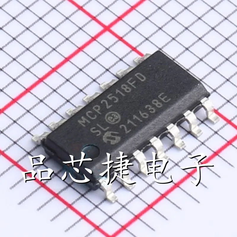 

5pcs/Lot MCP2518FDT-H/SL Marking MCP2518FD SL SOIC-14 External CAN FD Controller With SPI Interface