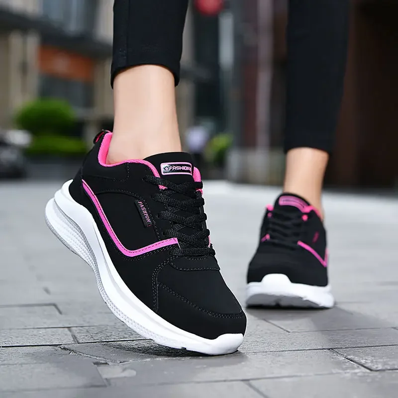 Breathable Sneakers Women Platform Shoes Casual Outdoor Sports-Shoes Trainers Woman Gym Fitness Sneakers Plus Size 35-42
