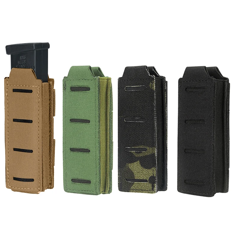 Tactical Fast Multi-Angle – Portalibri Singolo 9mm In Nylon, Adattamento A Cintura, Per Aria Compressa E Softair