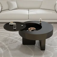 Table basse tendance nordique, design italien moderne, gain de place, avec rangement, Mesa De Centro Sala, meubles de salon 4