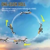 New P51 Mustang RC Plane 2.4G 4CH 6 Axis 410MM Wingspan Foam  Fighter One Key Aerobatic RTF Aircraft Glider Toys Gifts 3