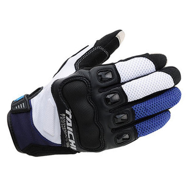 Touch Screen Motorcycle Full Finger Knight Riding Gloves Summer Mesh Motobike Gloves Racing Guantes Moto Size S M L XL