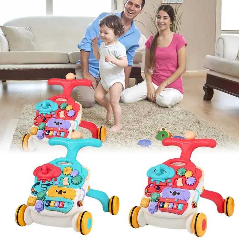 Baby Walker For Girls Sit To Stand Baby Push Walker Infant & Baby