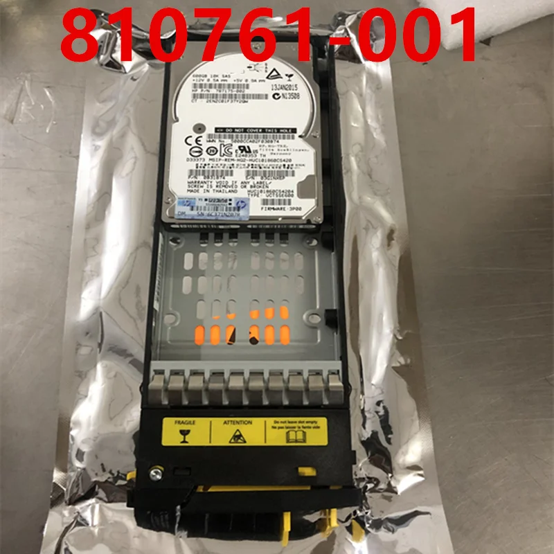 95% 새 원본 하드 디스크, HP 8000 600GB 2.5 &64MB SAS 10000RPM, 787175-002 810761-001 용