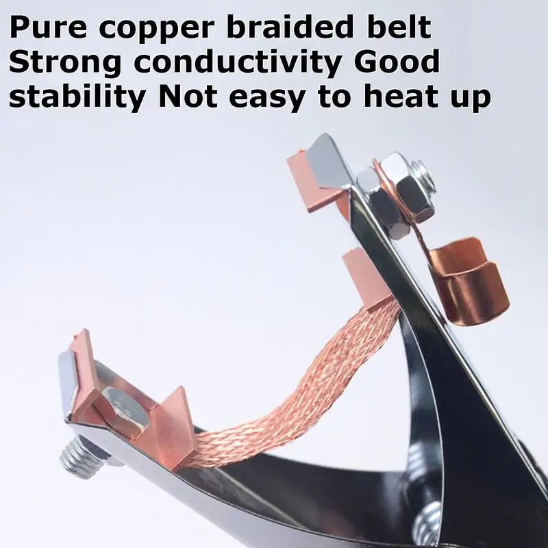 Welding Ground Clamp A-Shape Soldering Earth Clip 260/300/500A Welding Ground Copper Clamp For Welder For MIG MMA TIG ARC