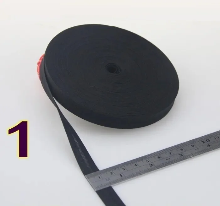 12mm Narrow Ironed Cotton Bias Binding Tape - Solid Color Sewing & Craft Ribbon