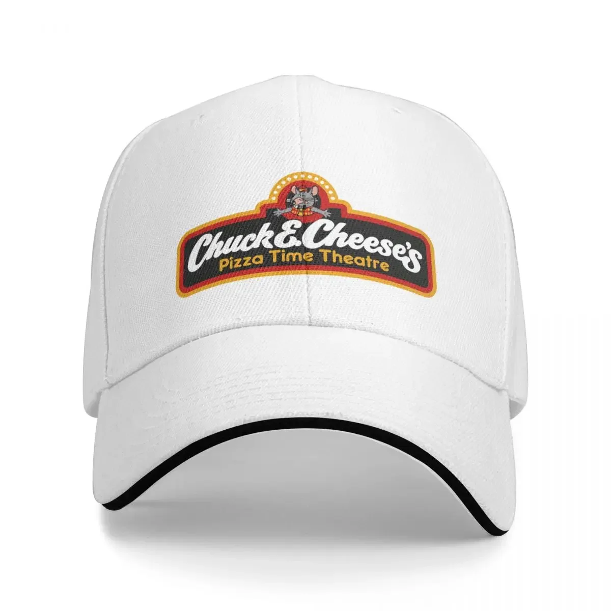 Chuck E Cheese Logo Cap Fashion Casual Baseball Caps Adjustable Hat Hip Hop Summer Unisex Baseball Hats Polychromatic